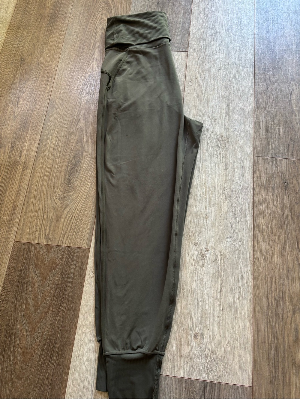 lululemon athletica Olive Green Track Joggers